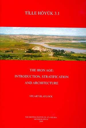 Tille Hoyuk 3.1: Introduction, Stratification and Architecture [With CDROM] de Stuart R. Blaylock