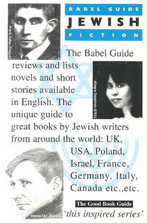 Babel Guide to Jewish Fiction de Ray Keenoy