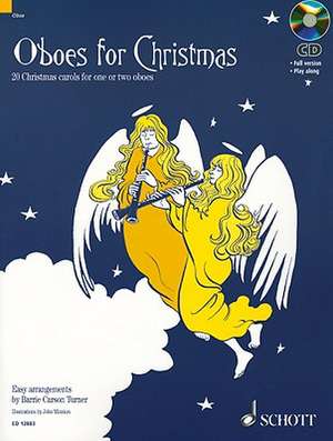 Oboes for Christmas: 20 Christmas Carols for One or Two Oboes de Barrie Carson Turner