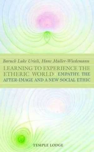 Learning to Experience the Etheric World de Baruch Luke Urieli