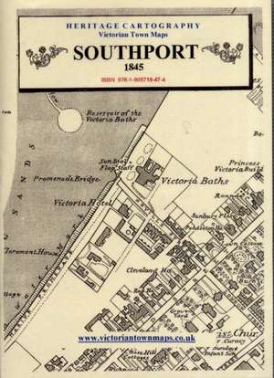 Map of Scarborough, 1852 de Peter J. Adams