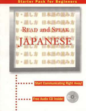 Read and Speak Japanese de Helen Bagley