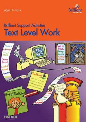 Text Level Work- Brilliant Support Activities de Irene Yates