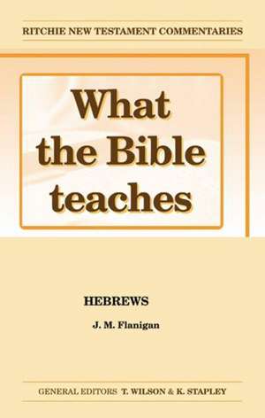 Hebrews de J. M. Flanigan