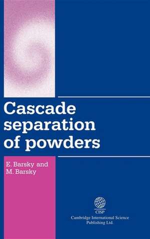 Cascade Separation of Powders de E Barsky