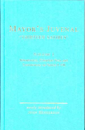 Mayor`s Juvenal (two volume slipcased set) de J. E. B. Mayor