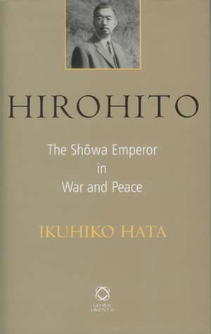 Hirohito de Ikuhiko Hata