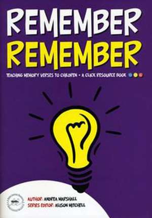 Remember Remember de Andrea Marshall