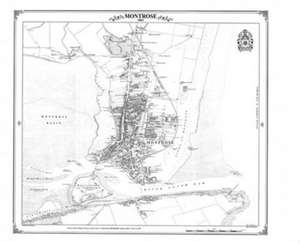 Montrose 1861 Map de Peter J. Adams