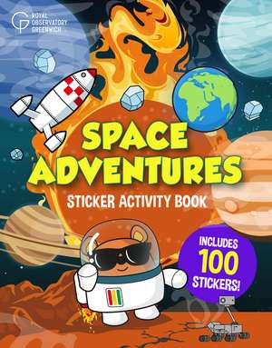Space Adventures Sticker Activity Book de Royal Observatory Greenwich