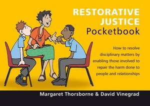 Restorative Justice Pocketbook de Margaret Thorsborne & David Vinegrad