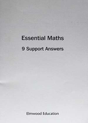 Essential Maths 9 Support Answers de Michael White