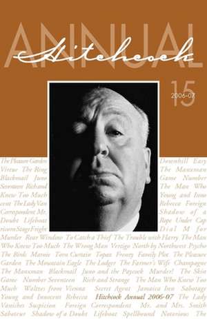 Hitchcock Annual – Volume 15 de Sidney Gottlieb