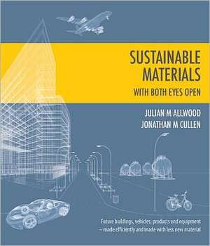 Sustainable Materials - with Both Eyes Open de Julian Allwood