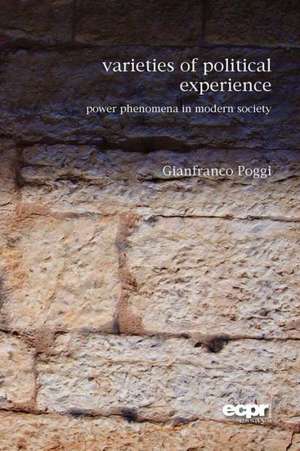 Varieties of Political Experience de Gianfranco Poggi