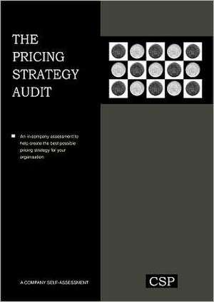 The Pricing Strategy Audit de Kent B. Monroe