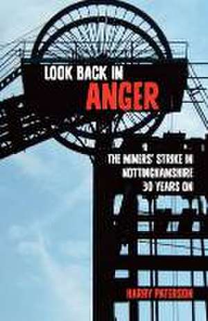 Look Back in Anger: The Miners' Strike in Nottinghamshire 30 Years on de Harry Paterson