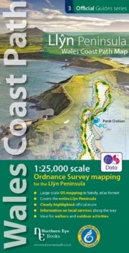 Llyn Peninsula Coast Path Map (WCP)