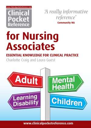 Clinical Pocket Reference for Nursing Associates de Charlotte Craig