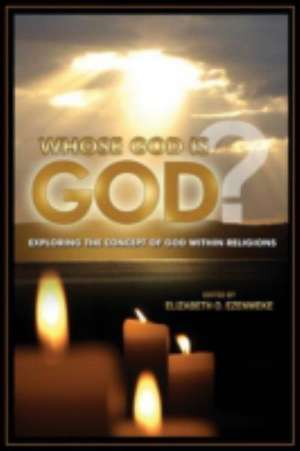 Whose God Is God?: Exploring the Concept of God Within Religions de Elizabeth Onyedinma Ezenweke