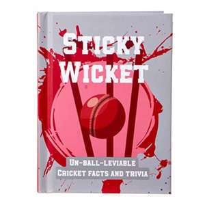 Sticky Wicket Pocket Sports Book de Books By Boxer