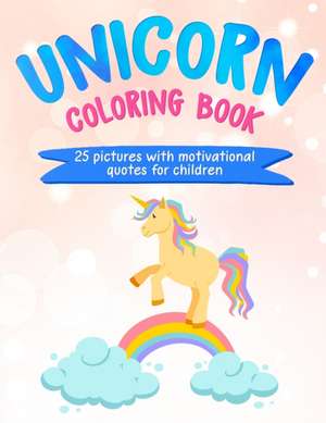 Unicorn Coloring Book de R. Draper