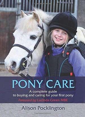 Pony Care de Alison Pocklington