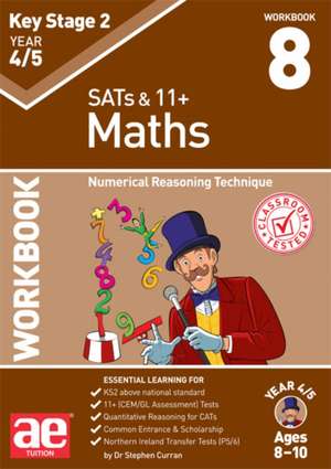 KS2 Maths Year 4/5 Workbook 8 de Dr Stephen C Curran