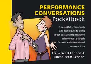 Performance Conversations de Frank Scott-Lennon