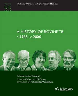 A History of Bovine Tb C.1965-C.2000