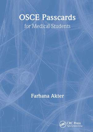 OSCE PASSCARDS for Medical Students de Farhana Akter