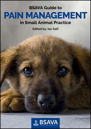 BSAVA Guide to Pain Management in Small Animal Practice de I Self