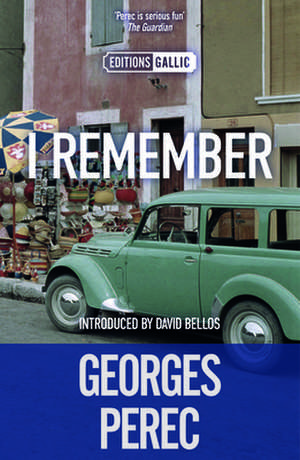 I Remember de Georges Perec