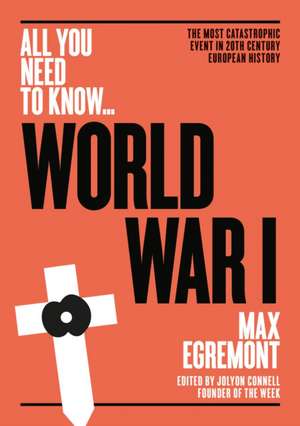 World War I de Max Egremont