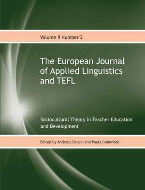 The European Journal of Applied Linguistics and TEFL Volume 9 Number 2 de Andrzej Cirocki