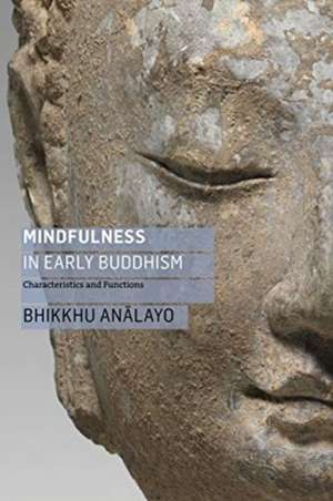 Mindfulness in Early Buddhism de Bhikkhu Analayo