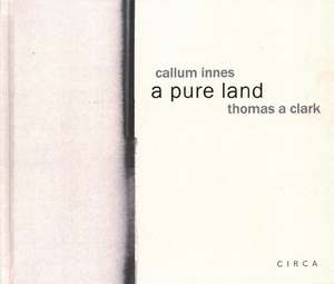 Callum Innes - a pure land de Thomas A Clarke