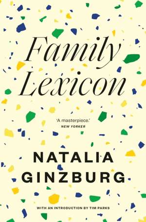 Family Lexicon de Natalia-Ginzburg