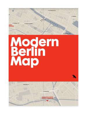 Modern Berlin Map de Matthew Tempest