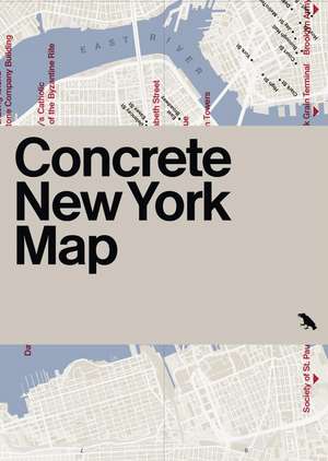 Concrete New York Map de Allison Meier