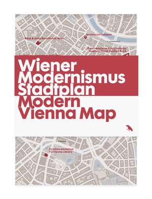 Modern Vienna Map de Gili Merin