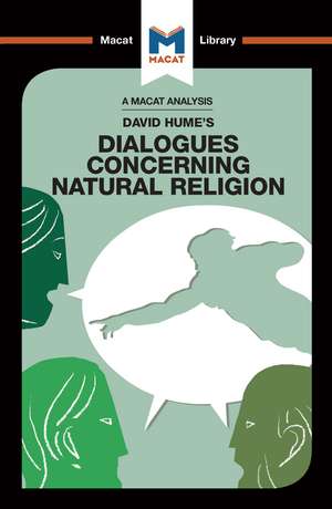 An Analysis of David Hume's Dialogues Concerning Natural Religion de John Donaldson