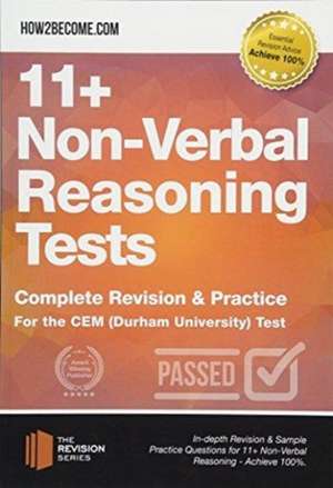 11+ Non-Verbal Reasoning Tests de How2Become