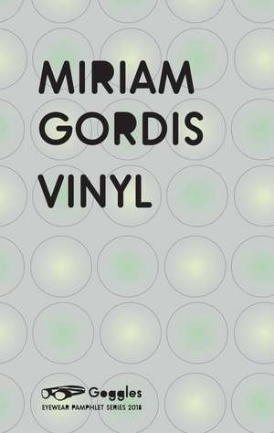 Vinyl de Miriam Gordis