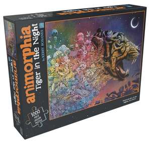 Animorphia: Tiger in the Night: 1000 Piece 1000+