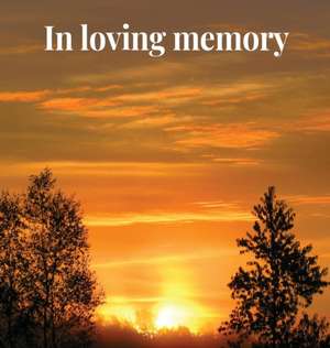 Memorial Guest Book (Hardback cover) de Lulu And Bell