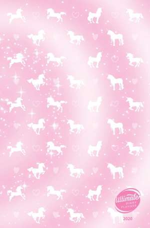 A5 Ultimate Diary Planner 2020 (Unicorn) Goal setting, week & year to view, to do lists, stats tracking, vision board, note pages, Facebook group. Full colour. Dec 2019-Dec 2020 de Sophie Jewry