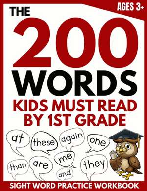 The 200 Words Kids Must Read by 1st Grade de Brighter Child Company