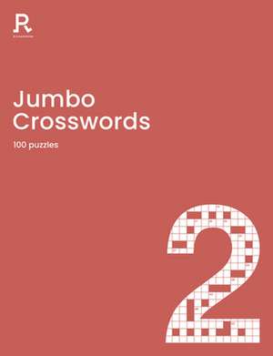 Jumbo Crosswords Book 2 de Richardson Puzzles and Games