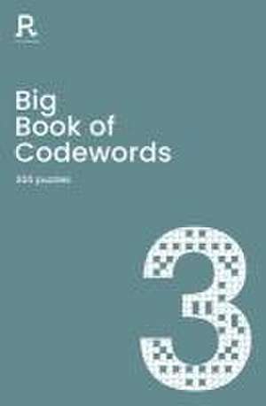 Big Book of Codewords Book 3 de Richardson Puzzles and Games